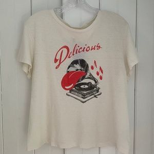 RE/DONE NWT "Delicious" Classic Tee